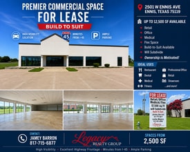 2400 W Ennis Ave, Ennis, TX for lease Interior Photo- Image 1 of 3
