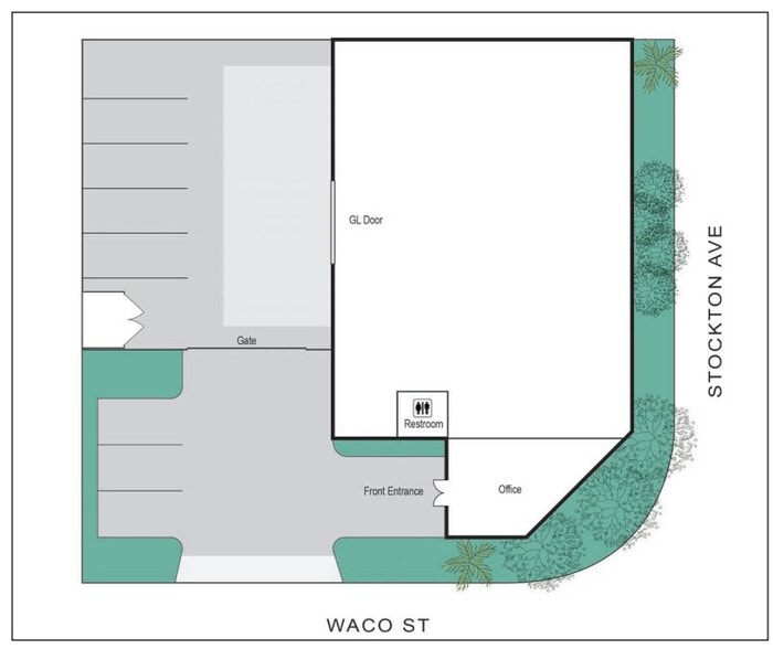 5778 Waco St, Chino, CA à louer - Plan de site - Image 2 de 2