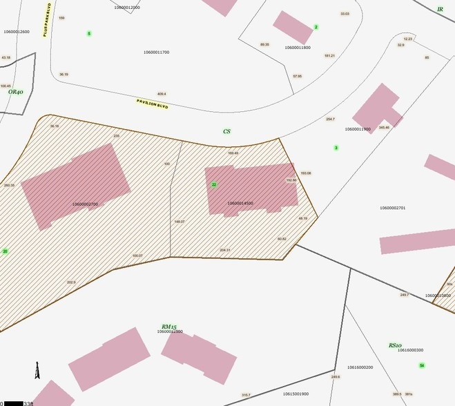 212 Pavilion Blvd, Nashville, TN for lease - Plat Map - Image 3 of 4