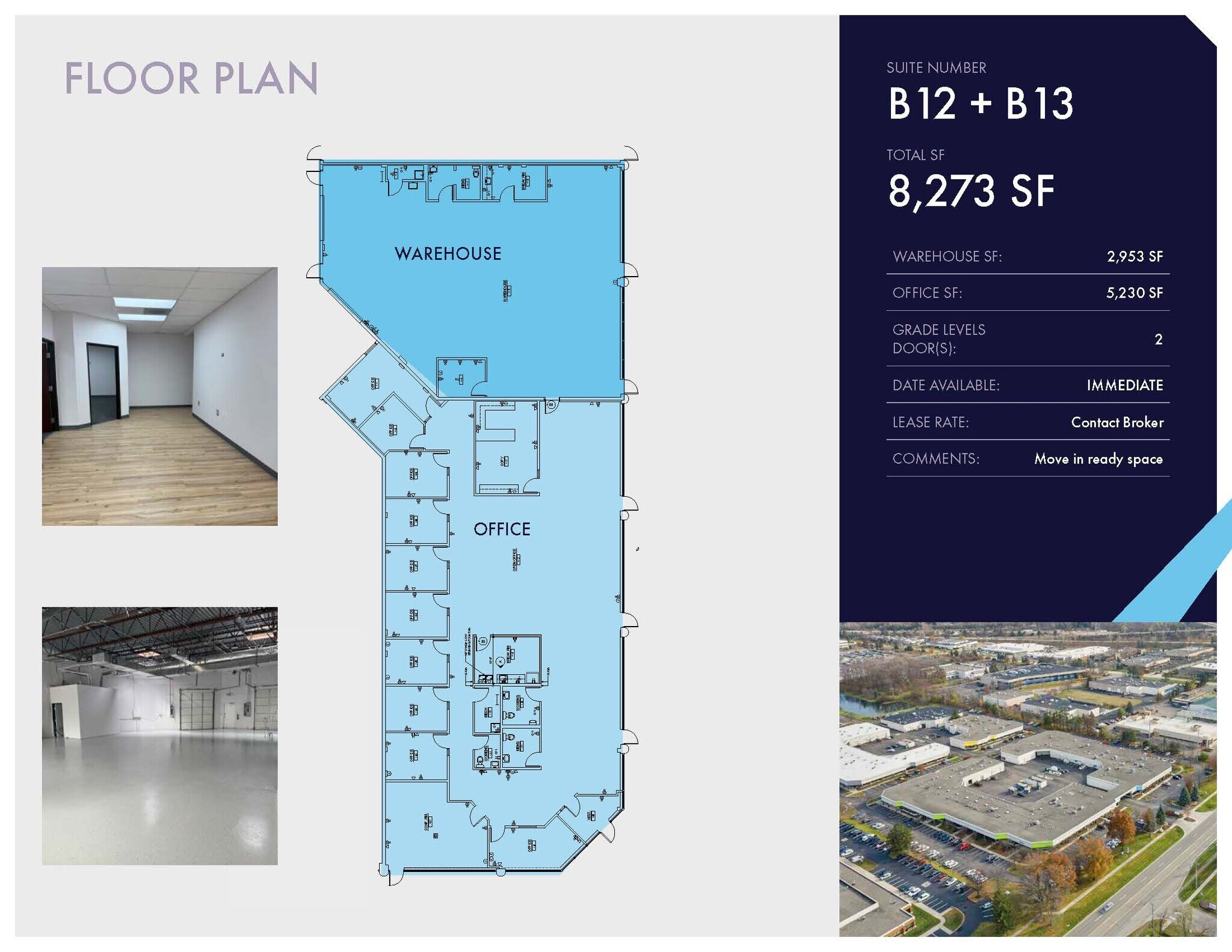 27200 Haggerty Rd, Farmington Hills, MI for lease Floor Plan- Image 1 of 6