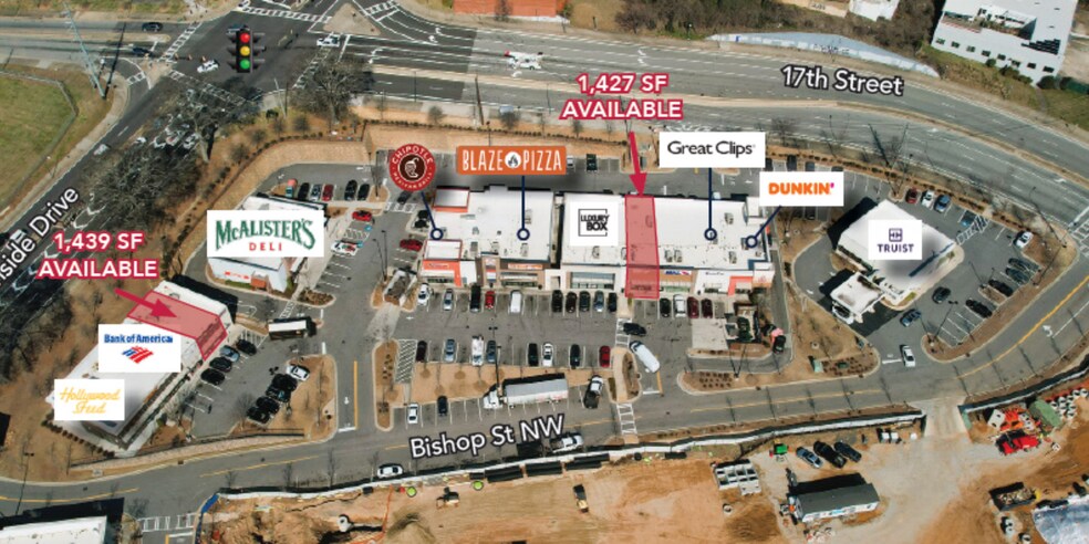 1299 Northside Dr NW, Atlanta, GA à louer - Photo du bâtiment - Image 2 de 6