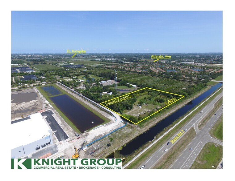 9924 Happy Hollow Rd, Delray Beach, FL à vendre - Aérien - Image 2 de 3