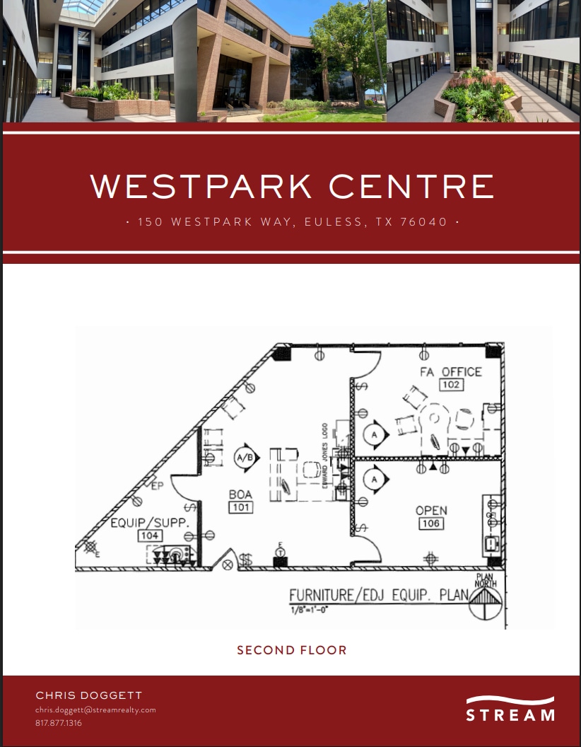 150 Westpark Way, Euless, TX for lease Floor Plan- Image 1 of 1
