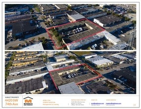 4396 4446 SW 74th Ave, Miami, FL - Aerial map view