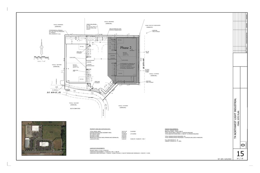 1830 SE 16th St, Battle Ground, WA à louer - Plan de site - Image 1 de 2