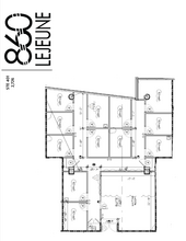 850 NW 42nd Ave, Miami, FL à louer Plan d  tage- Image 1 de 1