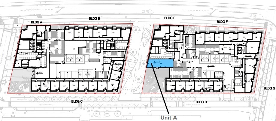 1 Hendon St, Londres à louer Plan d’étage- Image 1 de 1
