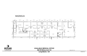 500 W Willow St, Long Beach, CA for lease Site Plan- Image 1 of 1