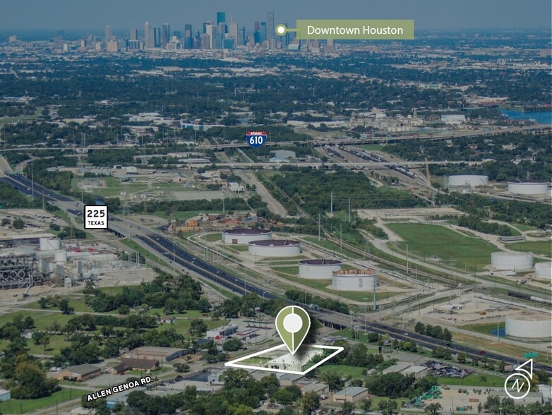 317 Allen Genoa, Houston, TX à vendre - Aérien - Image 2 de 3