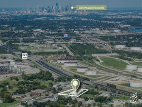317 Allen Genoa, Houston, TX - AERIAL  map view