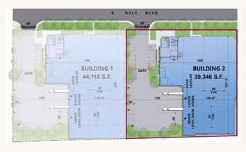 1650 E Holt Blvd, Ontario, CA for lease Site Plan- Image 2 of 2