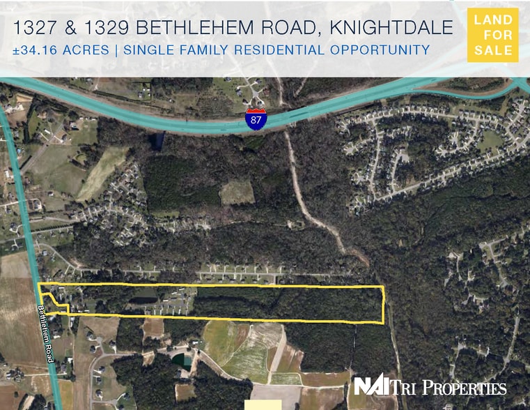 1327-1329 Bethlehem Rd, Knightdale, NC for sale - Building Photo - Image 1 of 1