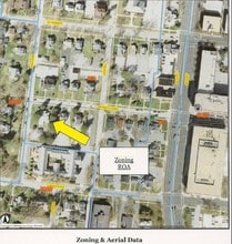 407 W Pennsylvania Ave, Towson, MD - Aerial  map view