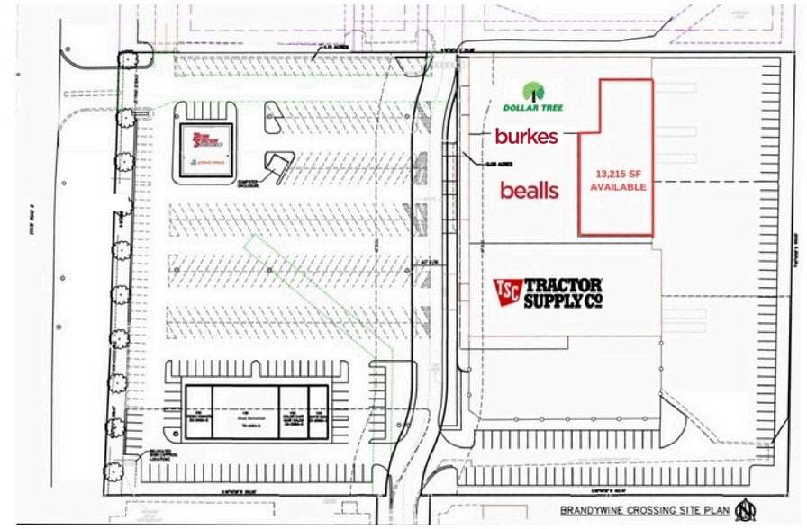 1645-1675 N State St, Greenfield, IN à louer - Plan de site - Image 1 de 5