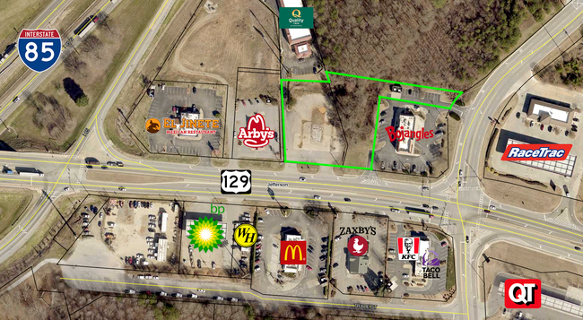 Plus de détails pour 4866 Us-129 Hwy, Jefferson, GA - Terrain à vendre
