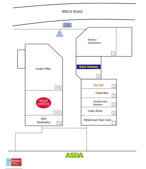 Breck Rd, Liverpool for lease - Site Plan - Image 3 of 3