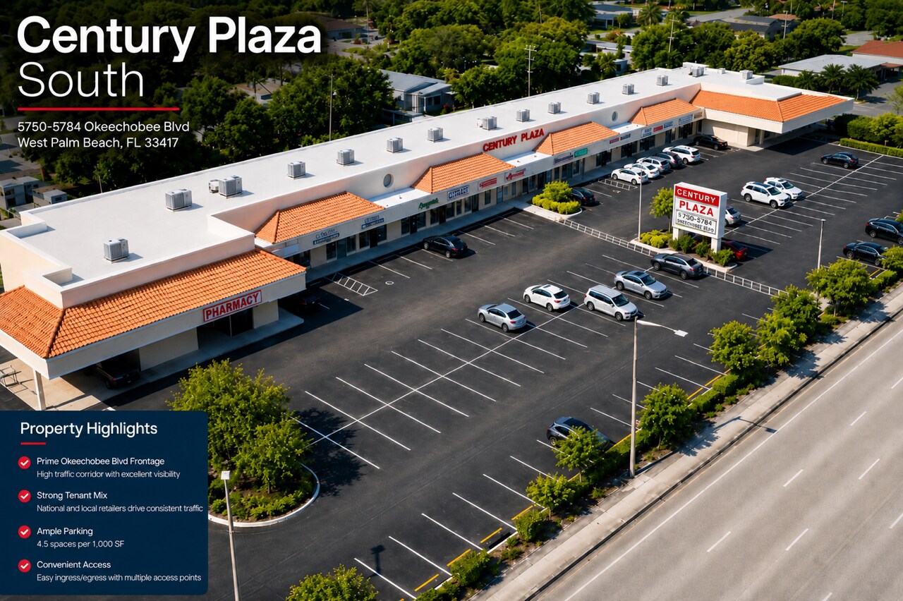 5750-5784 Okeechobee Blvd, West Palm Beach, FL à louer Photo du bâtiment- Image 1 de 26