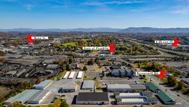 3300 Browns Mill Rd, Johnson City, TN - Aerial  map view