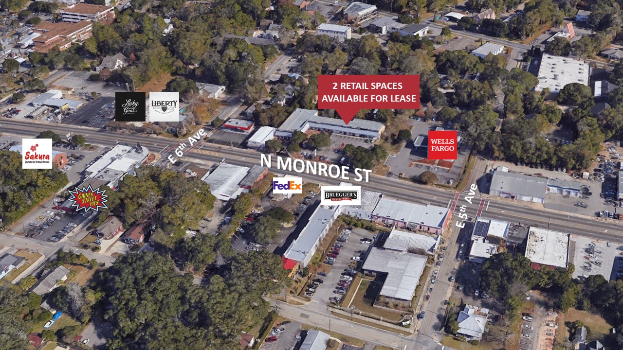 1211-1231 N Monroe St, Tallahassee, FL for lease Building Photo- Image 1 of 9