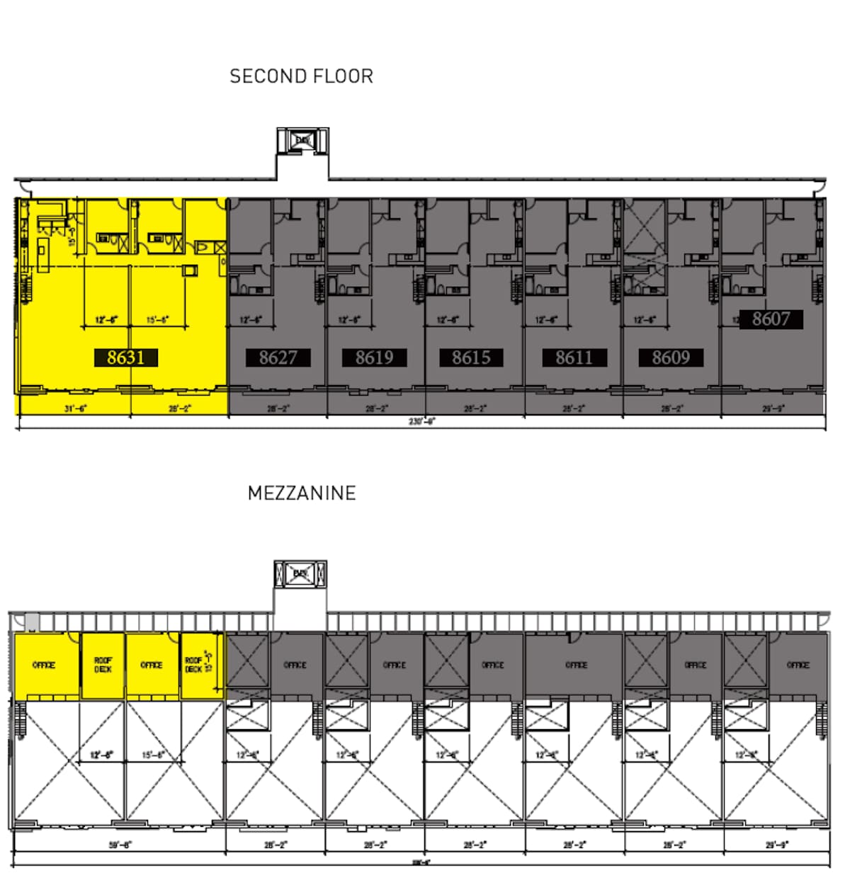 8601-8635 Washington Blvd, Culver City, CA à vendre Plan d’étage- Image 1 de 1