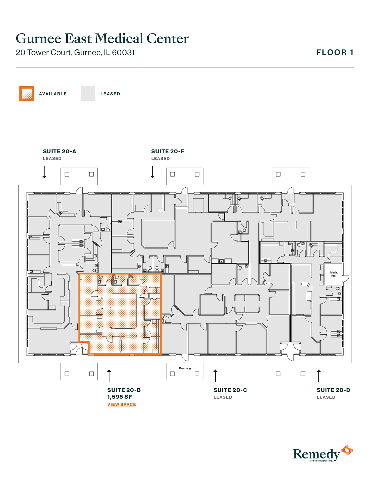 3 S Greenleaf Ave, Gurnee, IL à louer Plan d  tage- Image 1 de 1