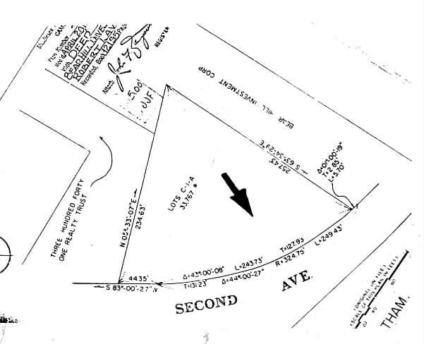 305 Second Ave, Waltham, MA à louer - Plan cadastral - Image 2 de 7