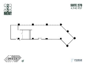 12221 Merit Dr, Dallas, TX à louer Plan d’étage- Image 1 de 1