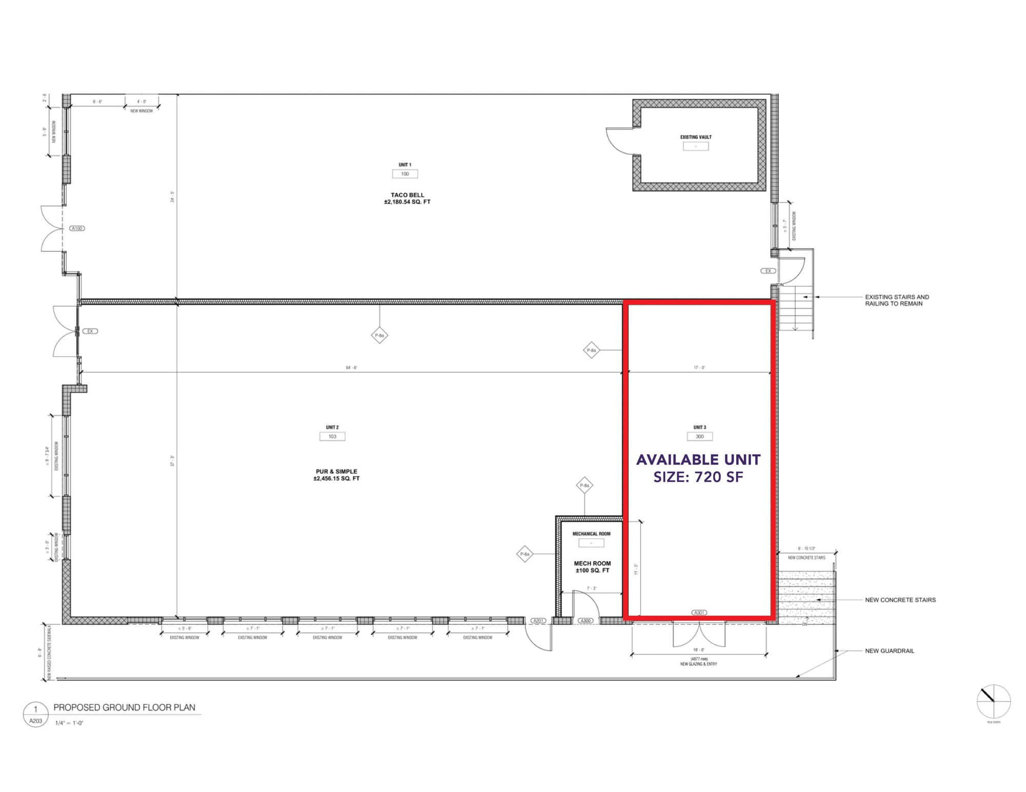 1000 Dundas St, Woodstock, ON for lease Floor Plan- Image 1 of 3