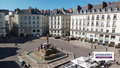 Nantes, LA - Aérien  Vue de la carte