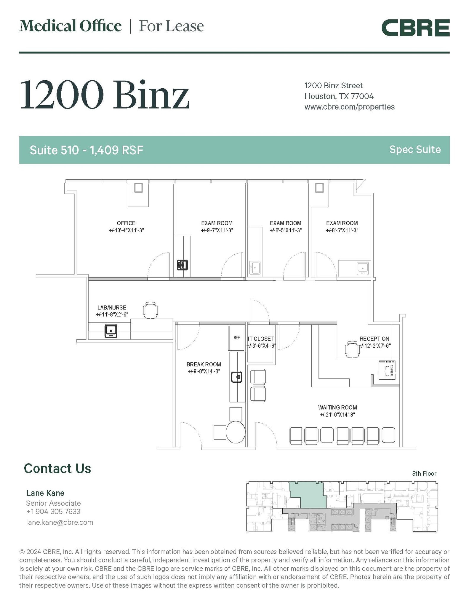 1200 Binz St, Houston, TX for lease Building Photo- Image 1 of 1