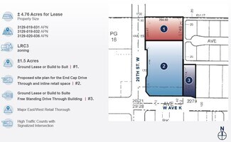 More details for 1832 NE 20th St, Lancaster, CA - Land for Lease