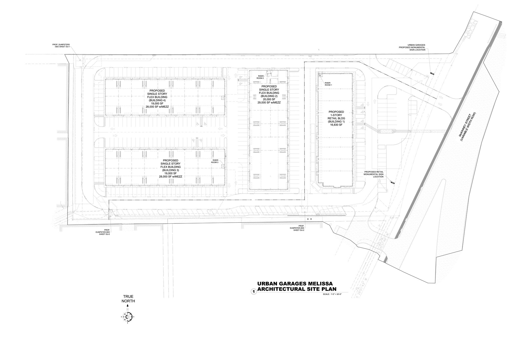 1817 McKinney St, Melissa, TX for lease Site Plan- Image 1 of 2