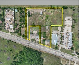 6.63 AC, U.S. HWY 380, Cross Roads, TX - AERIAL  map view - Image1