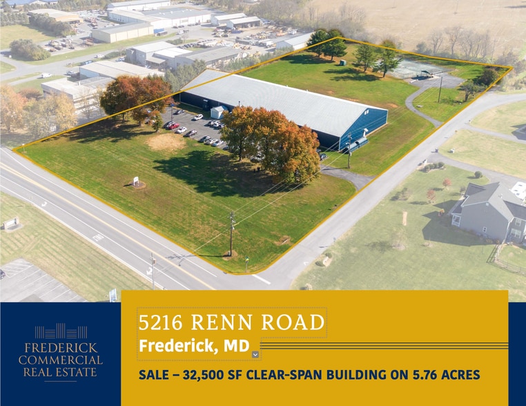 5216 Renn Rd, Frederick, MD for sale - Primary Photo - Image 1 of 24