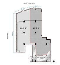 55 Bloor St W, Toronto, ON for lease Floor Plan- Image 1 of 1