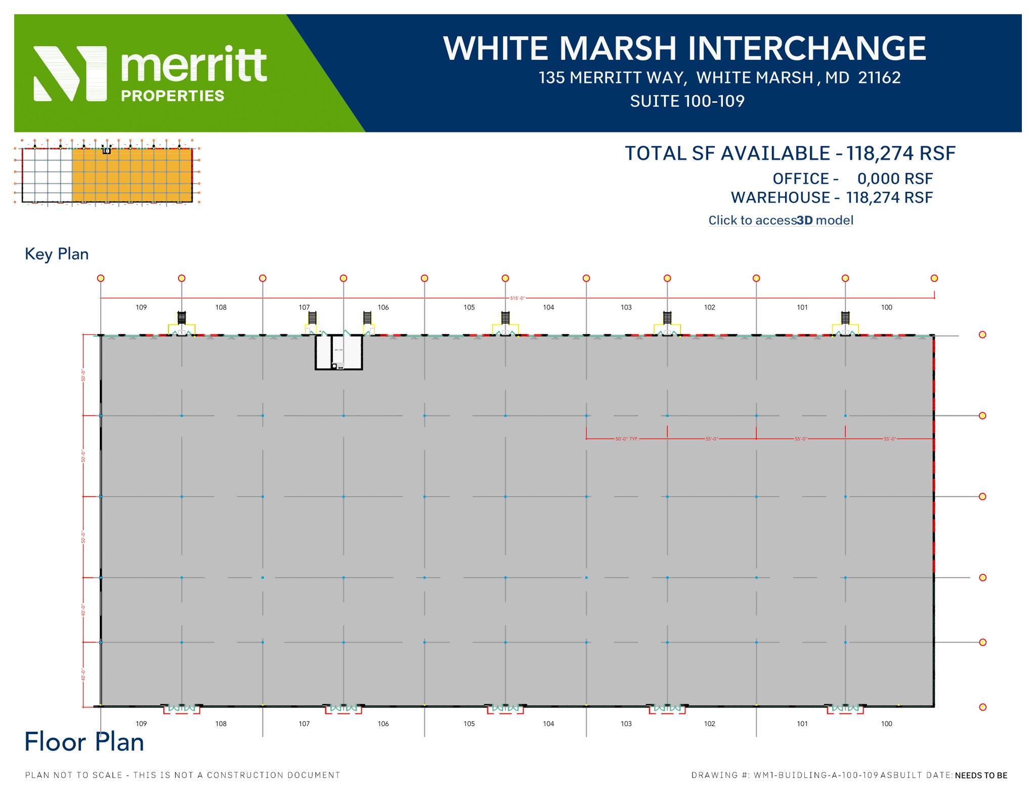 10301 Philadelphia Rd, White Marsh, MD for lease Floor Plan- Image 1 of 1