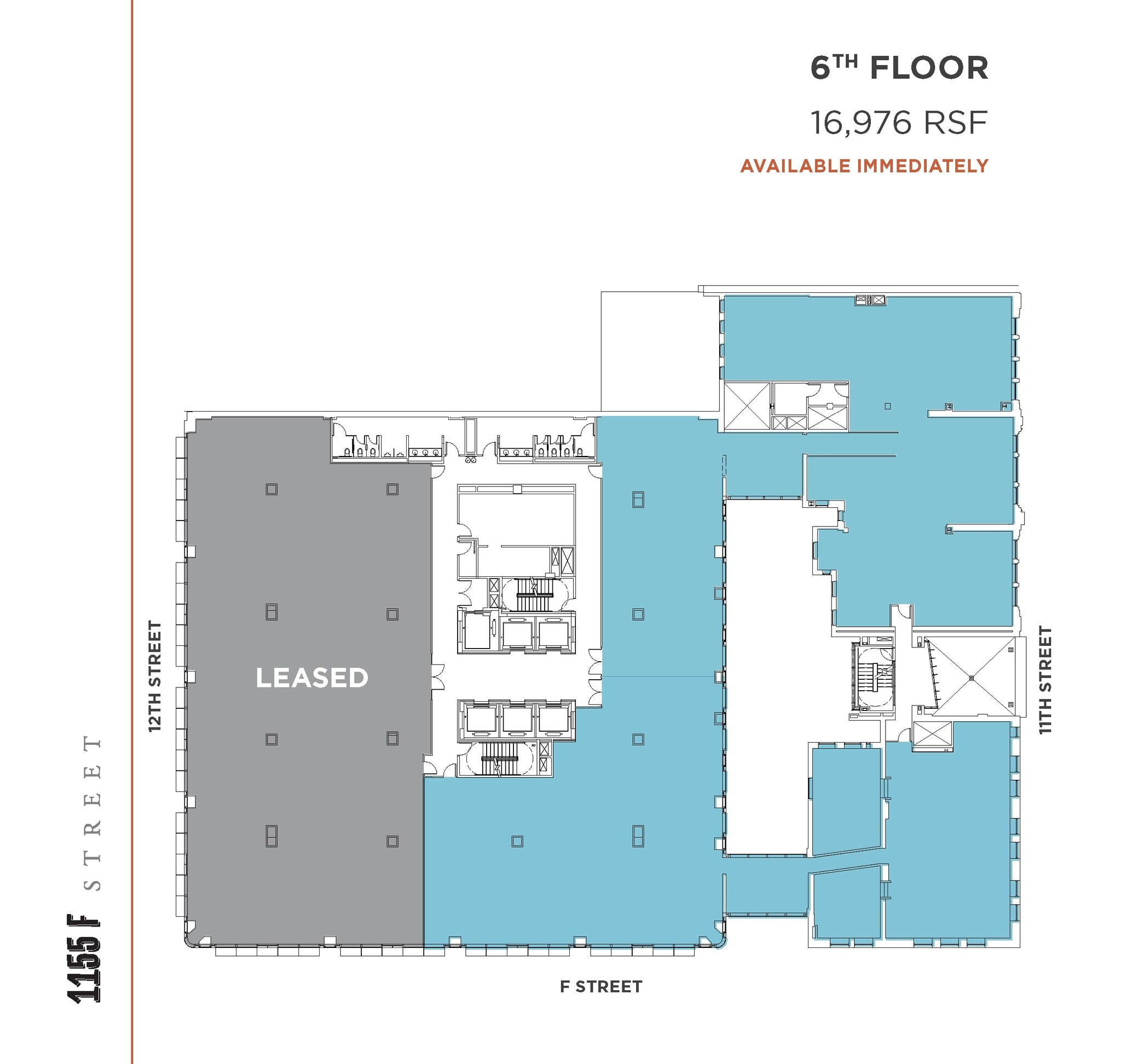 1155 F St NW, Washington, DC à louer Plan d’étage- Image 1 de 1