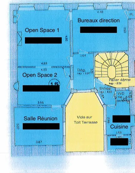 14 Cité Bergère, Paris à louer - Plan d’étage - Image 2 de 2