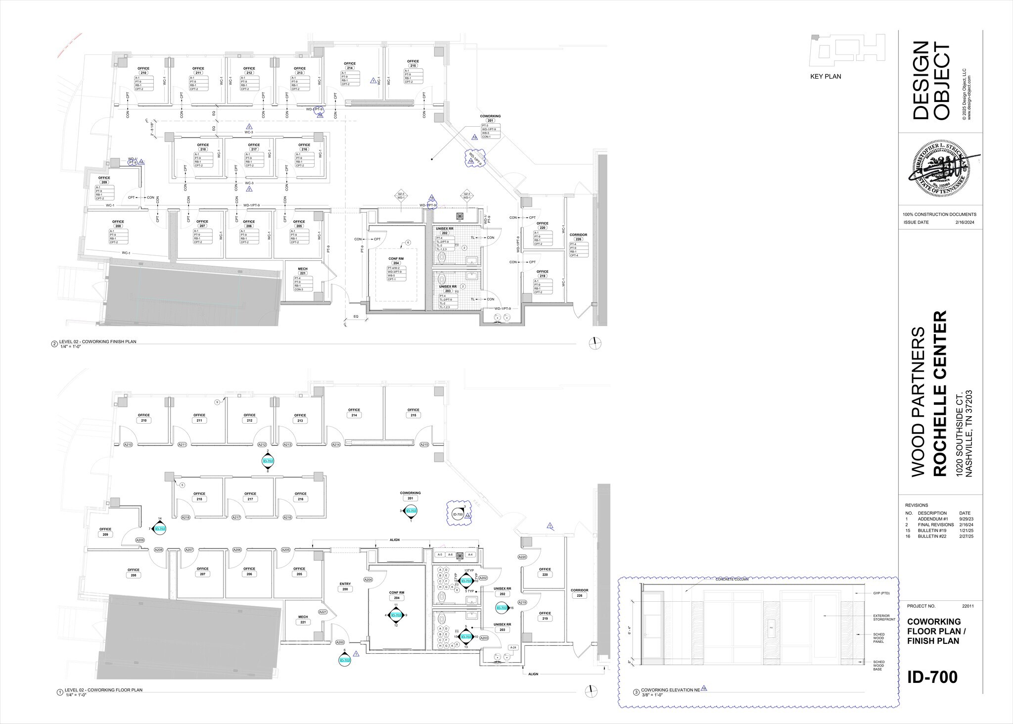 1021 South St, Nashville, TN à louer Plan de site- Image 1 de 1
