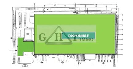 Office in Tremblay-en-France for lease - Site Plan - Image 3 of 4