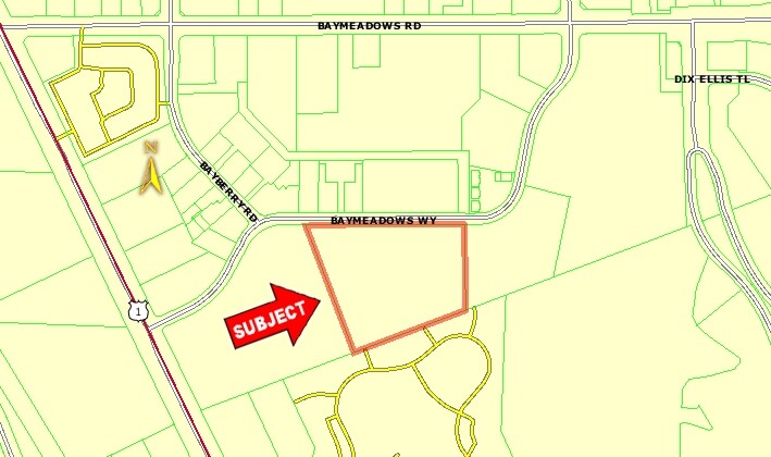 8400 Baymeadows Way, Jacksonville, FL à louer - Plan cadastral - Image 3 de 9