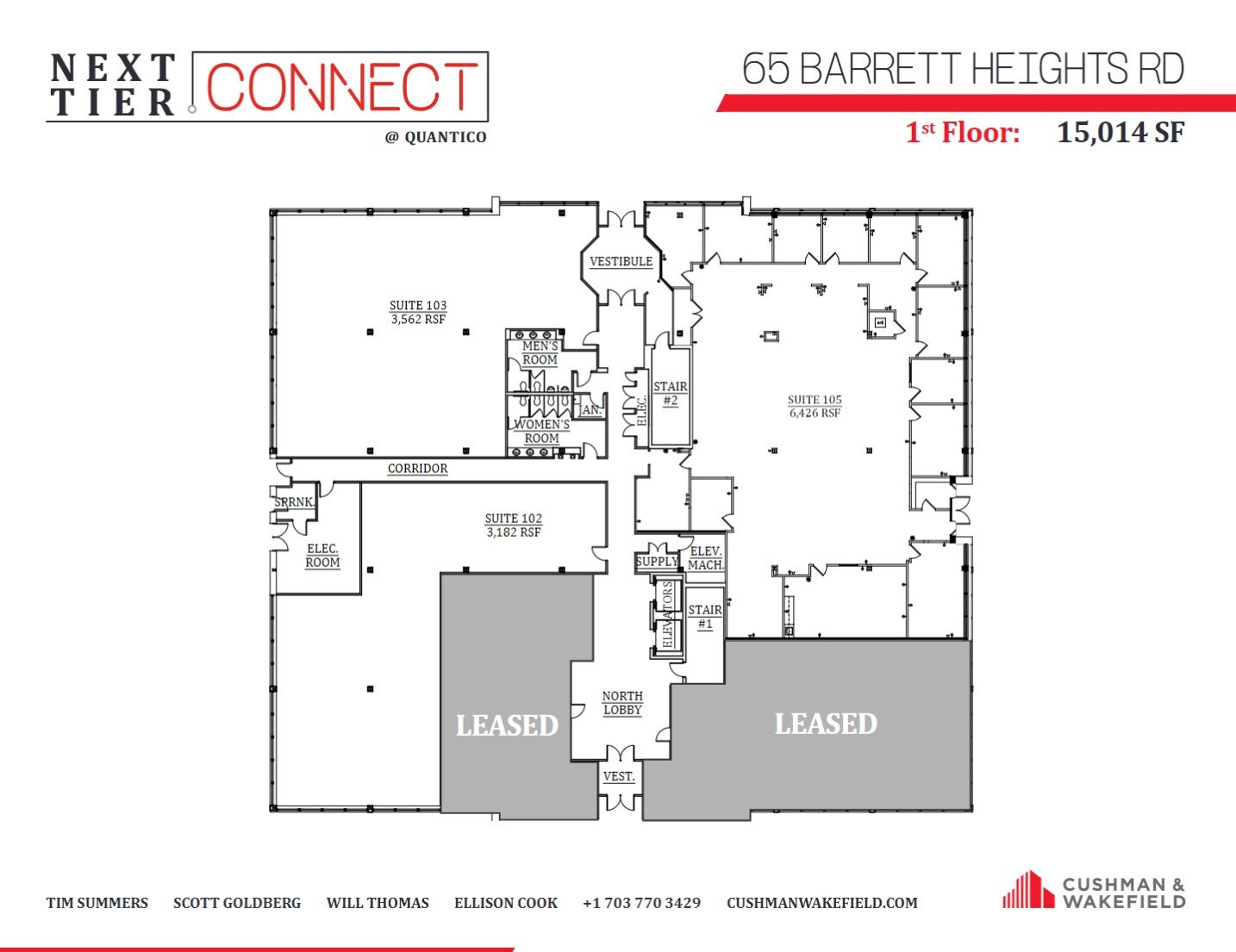 65 Barrett Heights Rd, Stafford, VA à louer Plan d  tage- Image 1 de 1