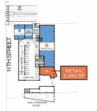 1042 Northside Dr NW, Atlanta, GA à louer Aérien- Image 1 de 2