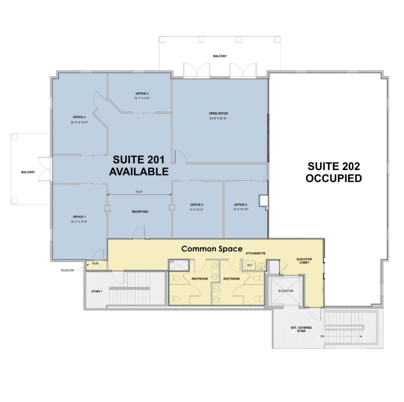 4345 New Town Ave, Williamsburg, VA for lease Floor Plan- Image 1 of 1