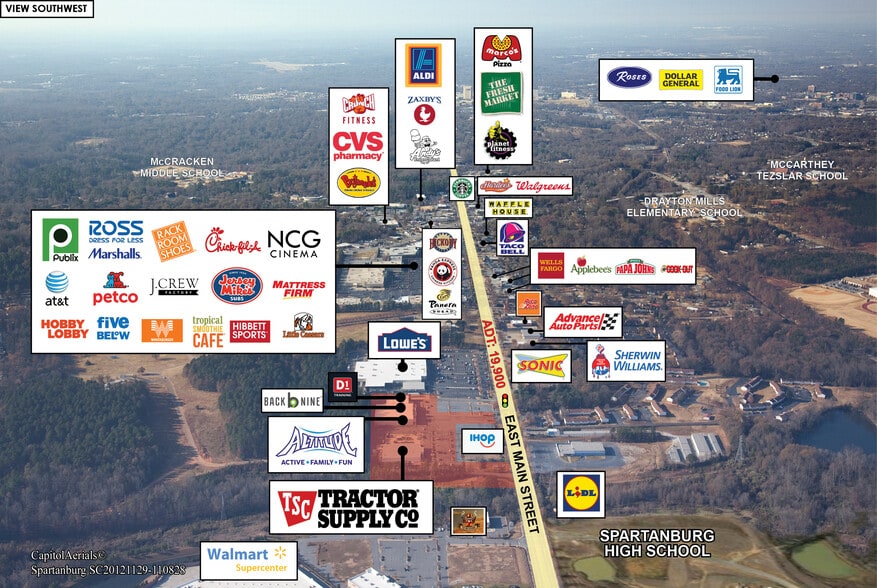 2081 E Main St, Spartanburg, SC for lease - Building Photo - Image 3 of 7