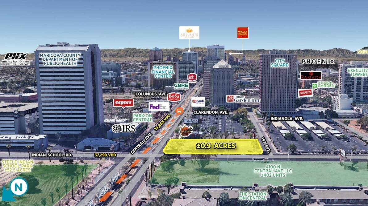 4060 N Central Ave, Phoenix, AZ for lease Primary Photo- Image 1 of 3