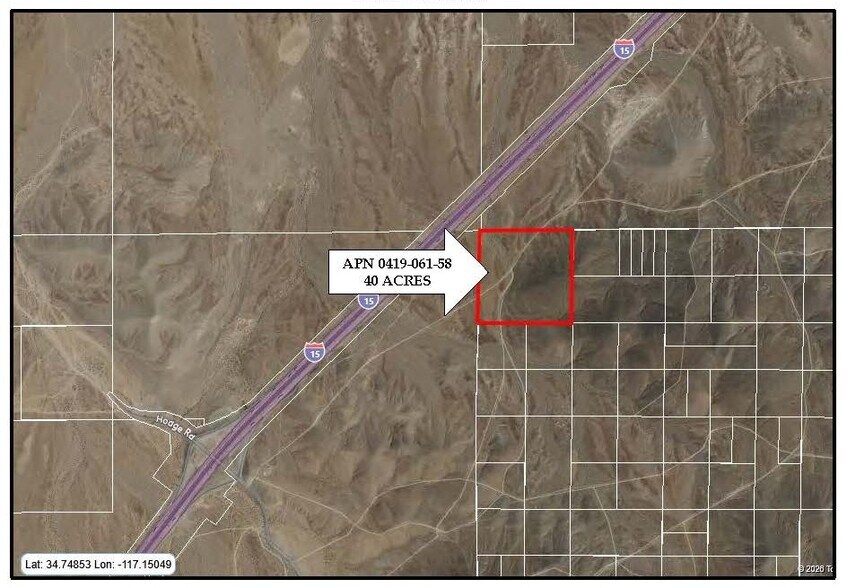 Main Street Hwy, Barstow, CA à vendre - Photo du bâtiment - Image 3 de 3