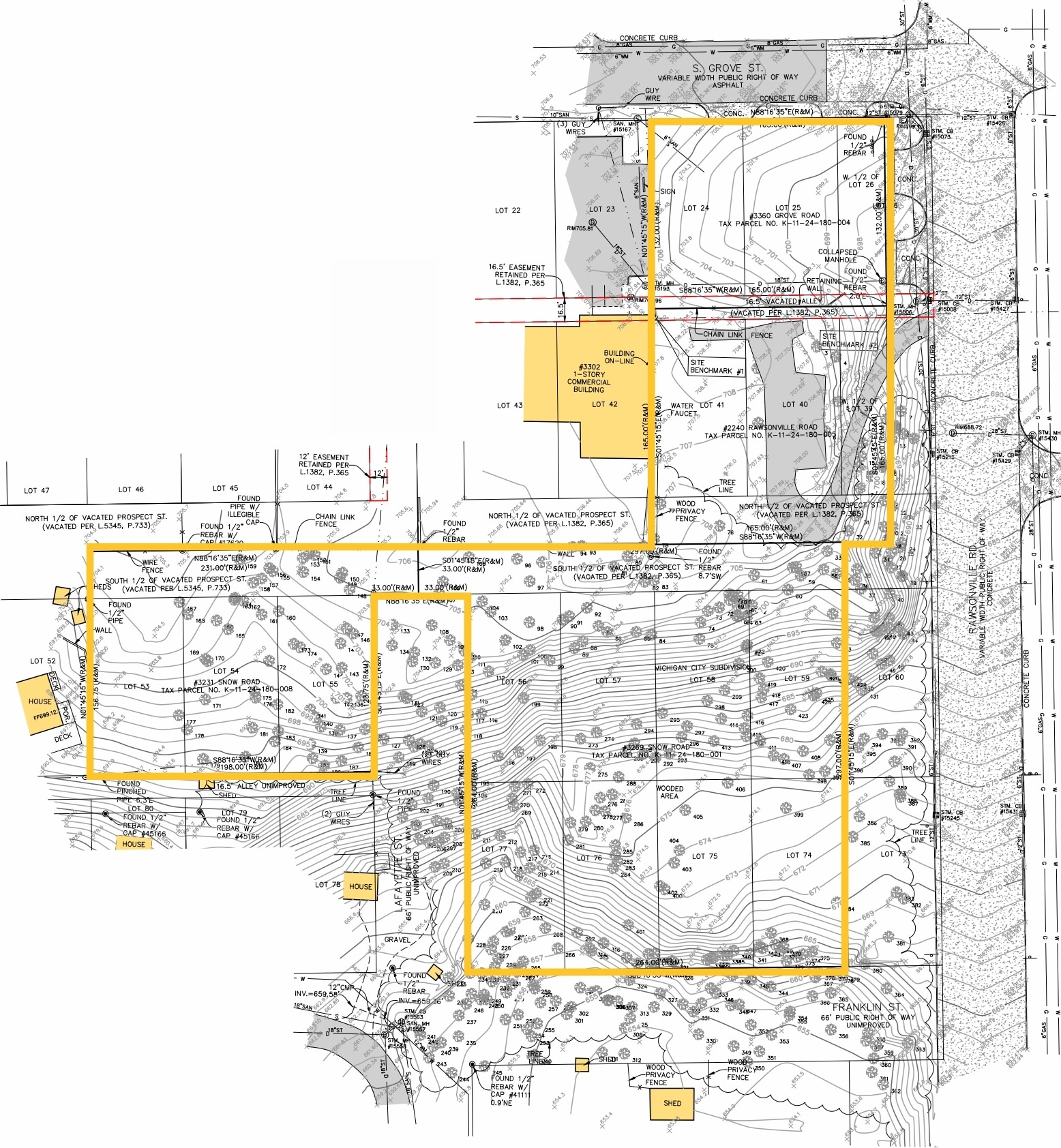 3360 S Grove St, Ypsilanti, MI for sale Site Plan- Image 1 of 2