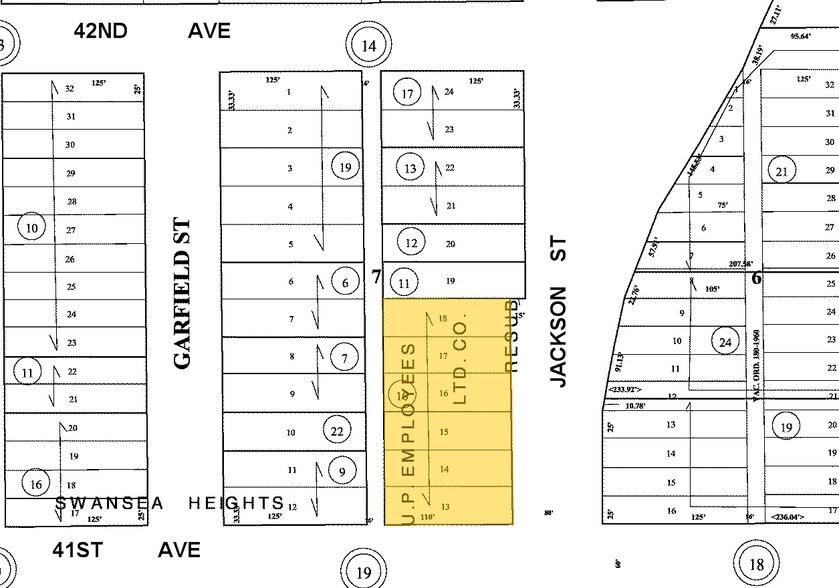 4105-4119 Jackson St, Denver, CO à louer - Plan cadastral - Image 2 de 3