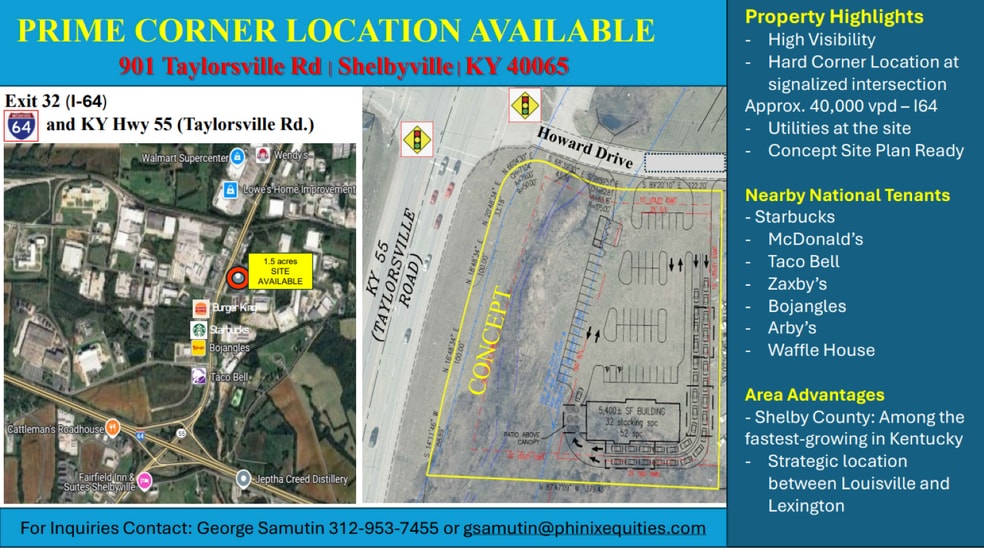 901 Taylorsville Rd, Shelbyville, KY for sale - Building Photo - Image 1 of 2